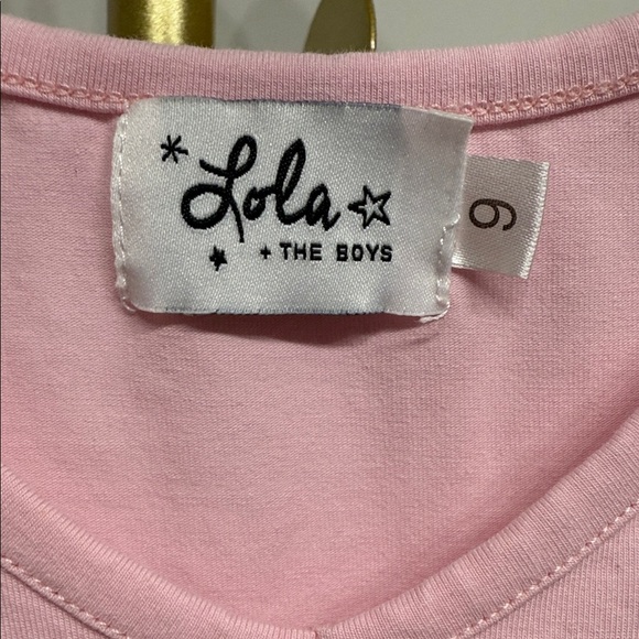 LOLA AND THE BOYS Size 6 Feather Sleeve Tired Tulle Dress Bubble Gum Pink - Picture 2 of 10